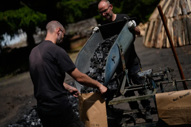 In a German forest, two brothers keep the  ancient tradition of charcoal burning alive